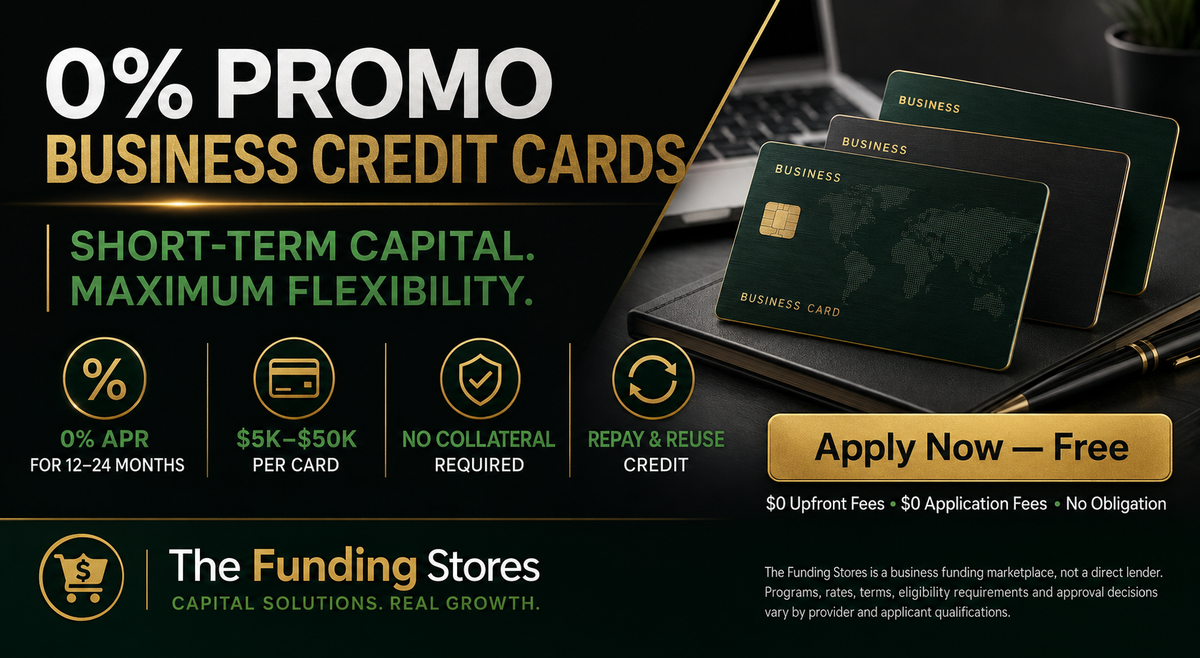 0% Promo Business Credit Cards