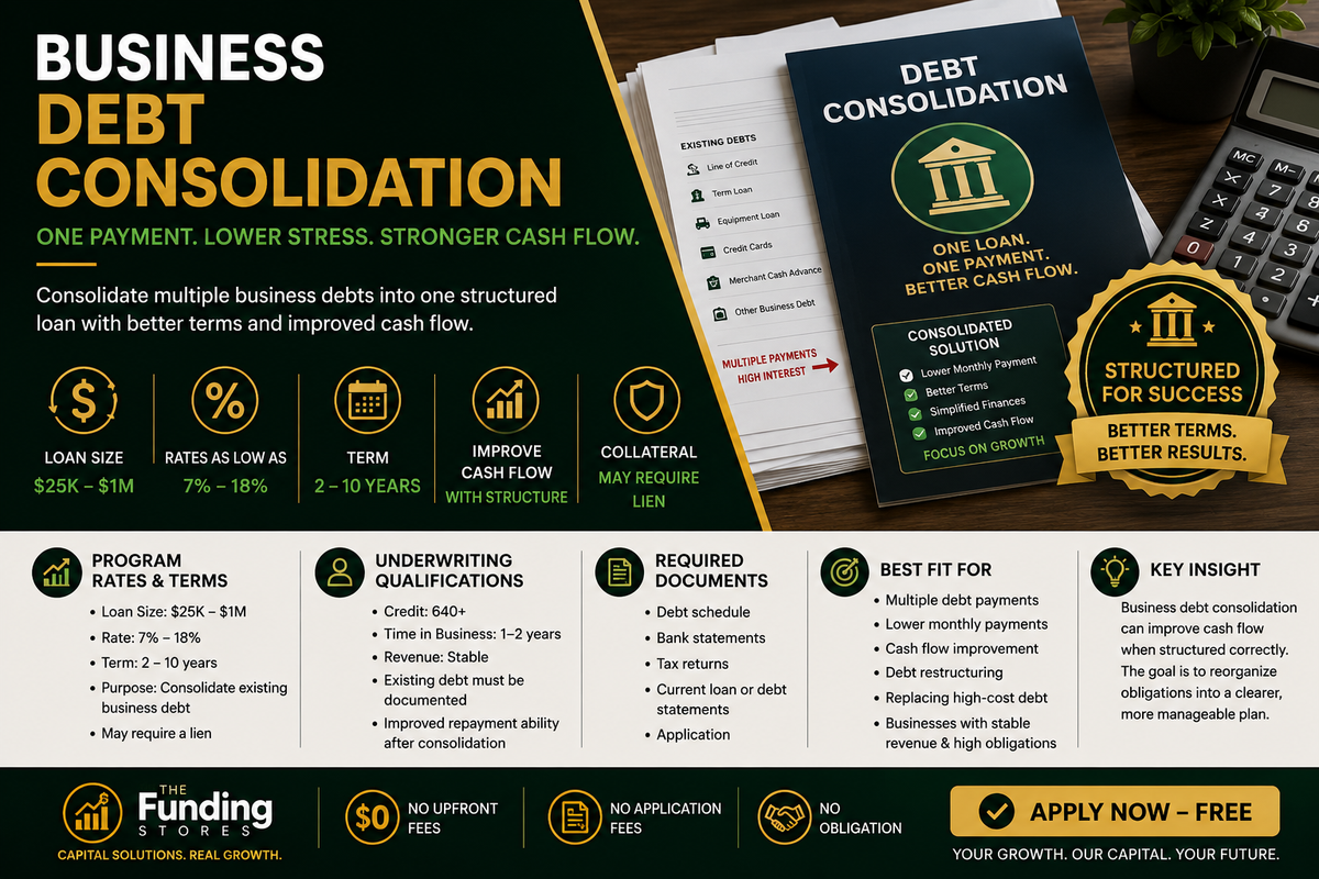 Business Debt Consolidation