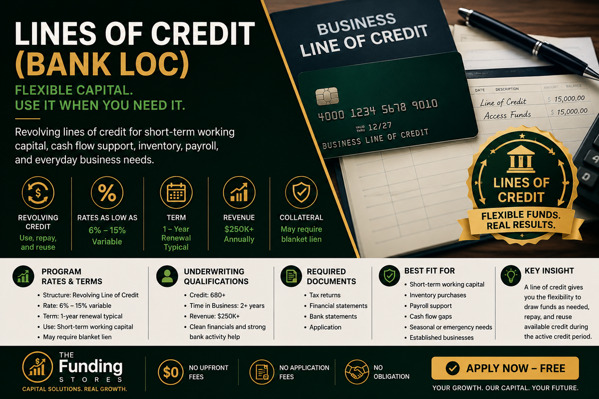 Lines of Credit (LOC)